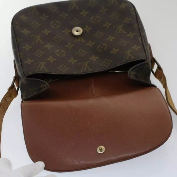 LOUIS VUITTON Monogram Saint Cloud GM Shoulder Bag M51242 LV Auth th3921 - Picture 10 of 16